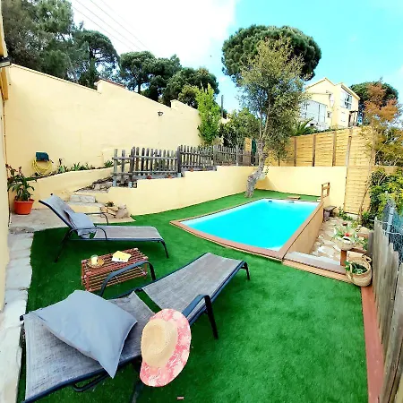 Anglada Con Piscina Privada, Vistas Al Mar